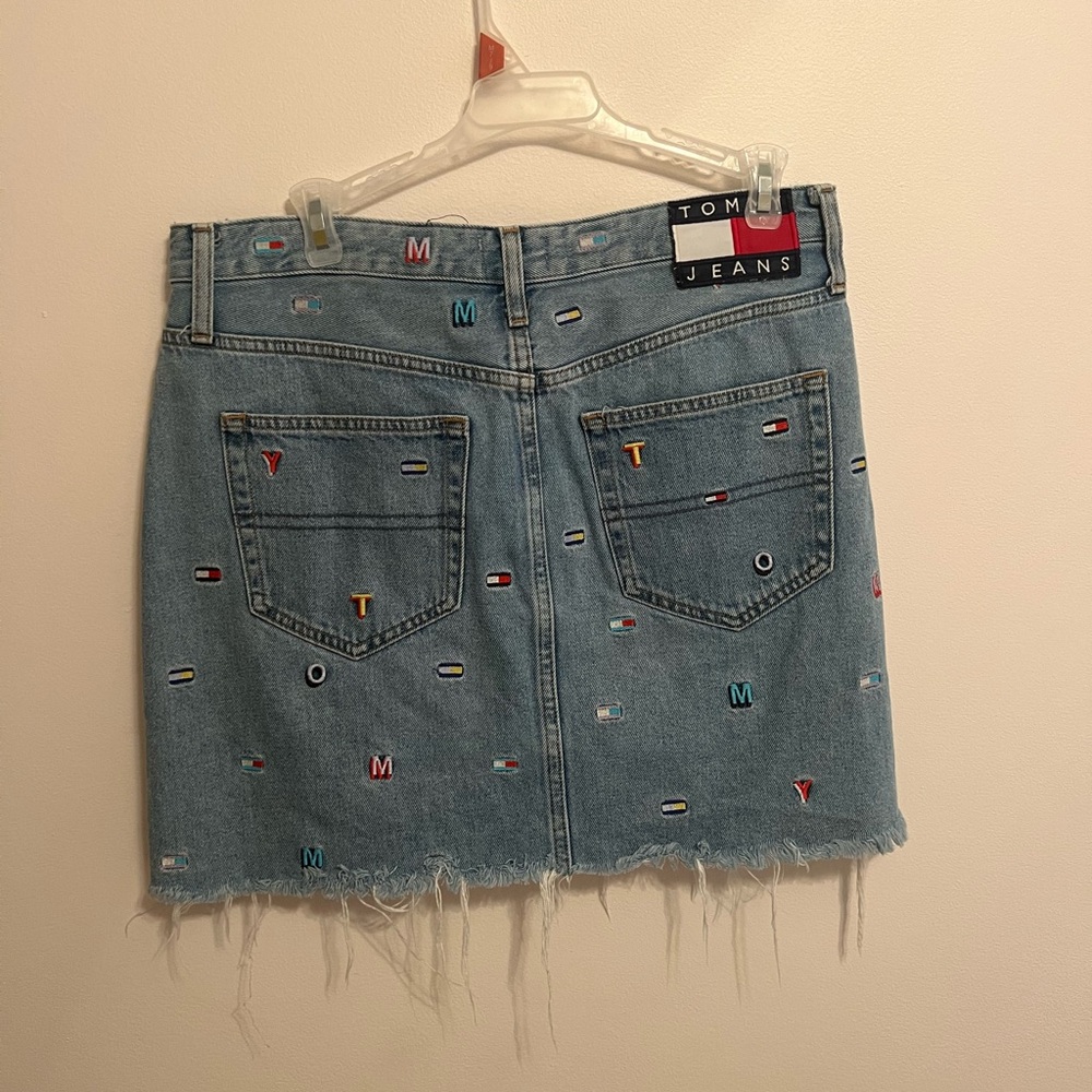 Tommy Hilfiger Blue Denim Skirt